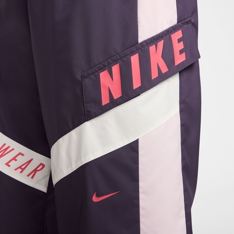 Штаны W Nsw Woven High-Waisted Pants - фото