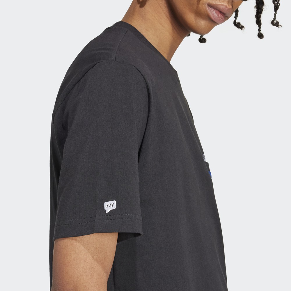 Футболка ADIDAS M Remoji Pocket Graphic Tee (IW2639) - фото