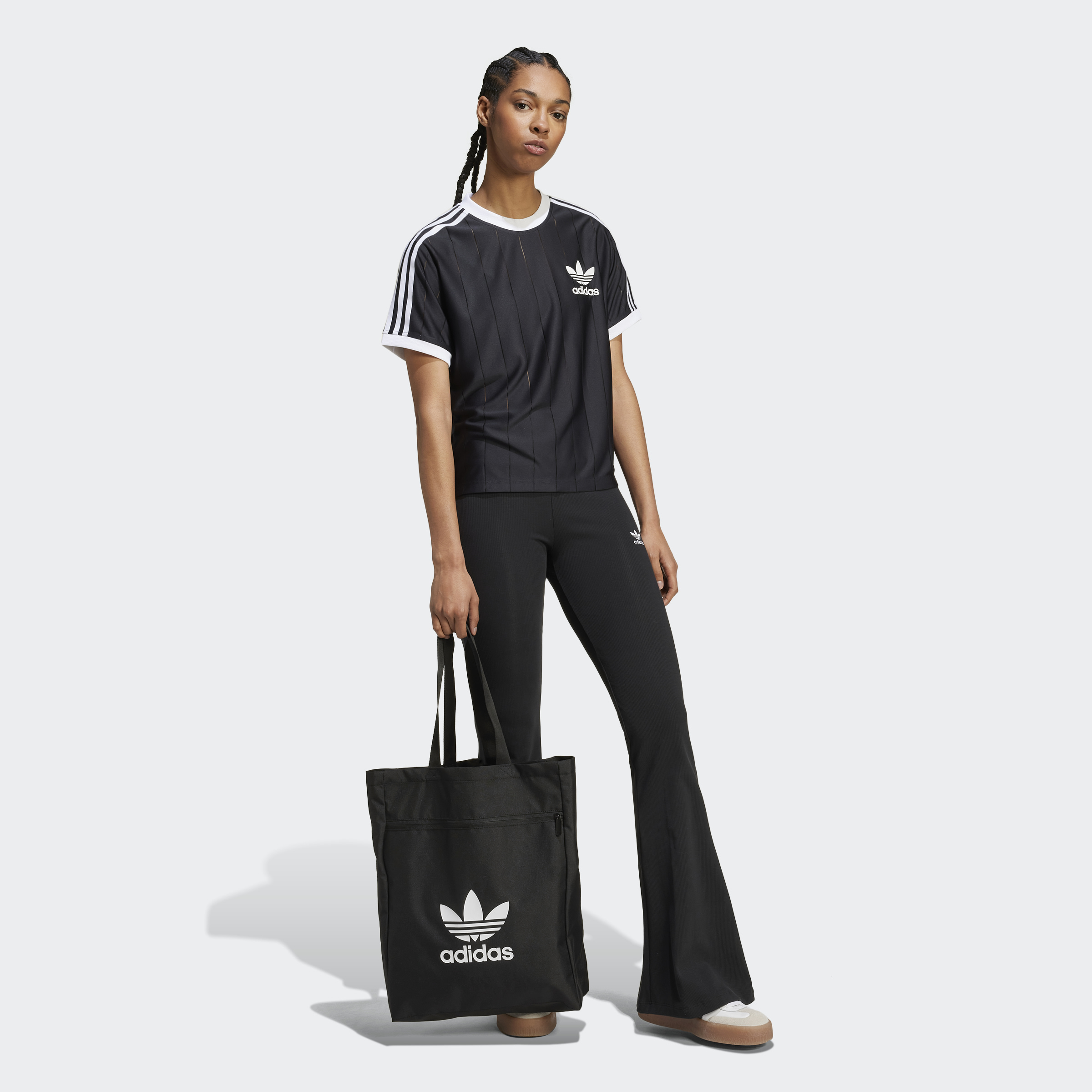 Футболка ADIDAS Adicolor 3-Stripes Pinstripe Tee (IX5505) - фото