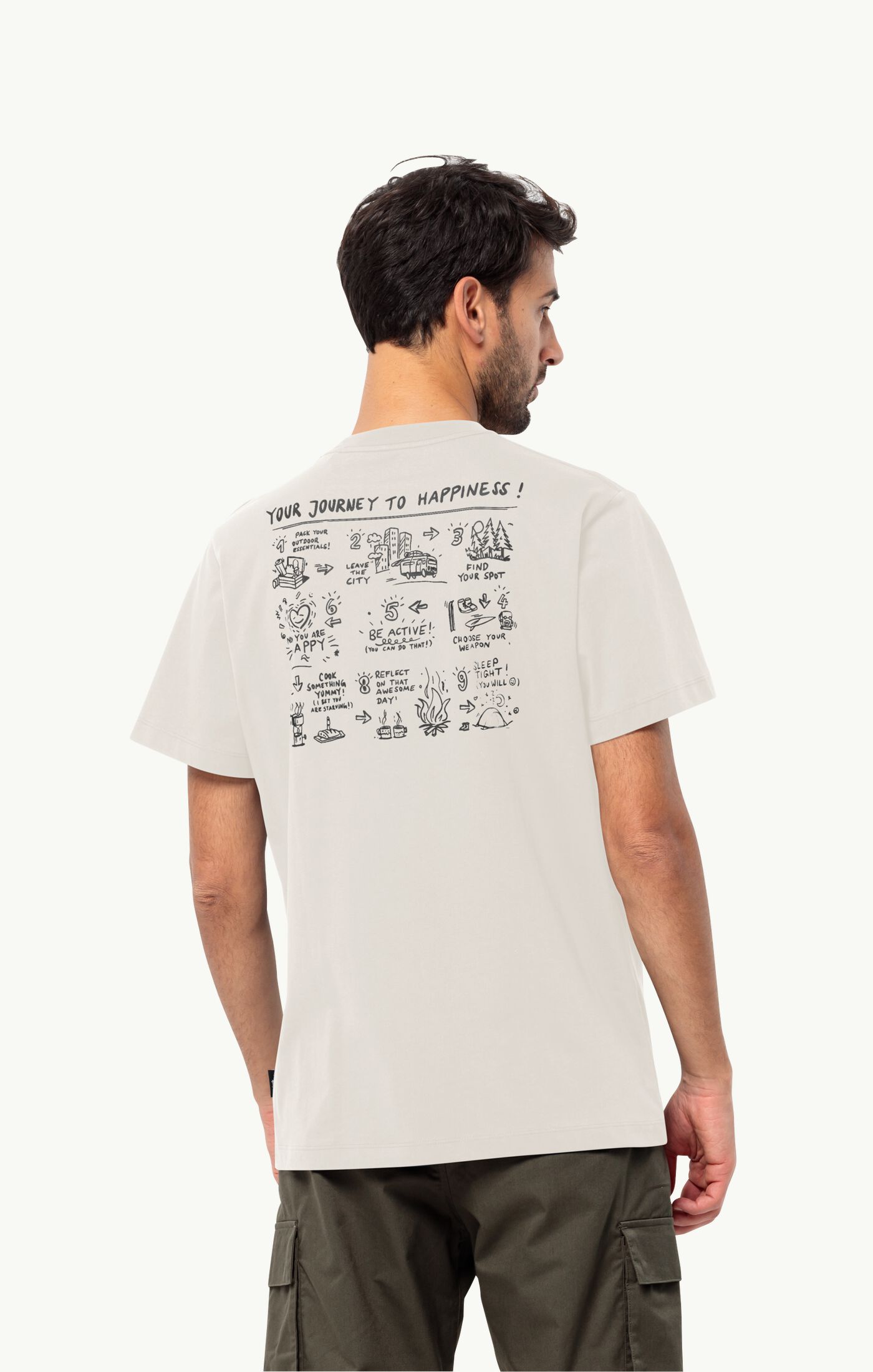 Футболка Jack Wolfskin Journey T M (1809351_5127) - фото