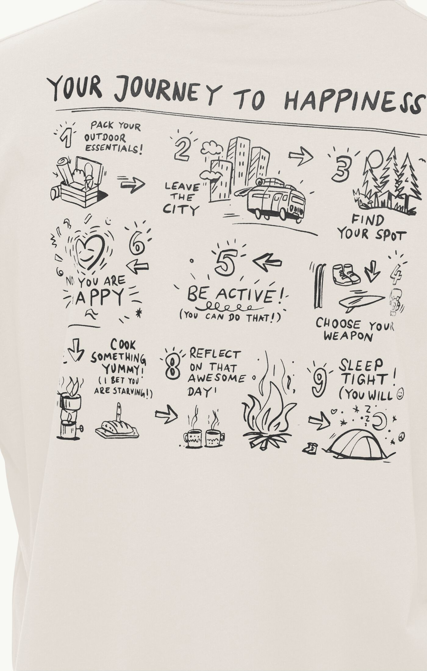 Футболка Jack Wolfskin Journey T M (1809351_5127) - фото