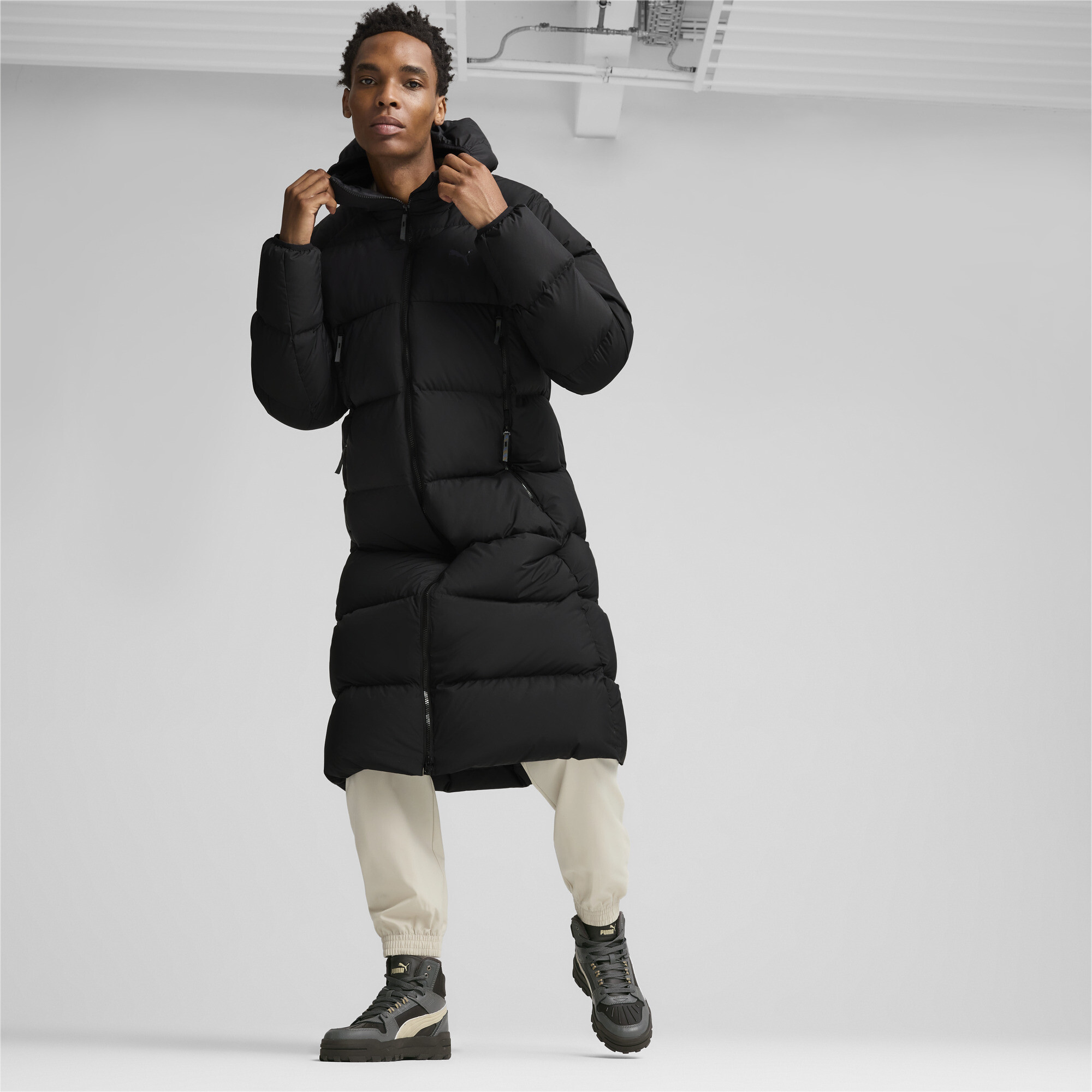 Куртка Puma Long Hooded Down Coat (62646701) - фото