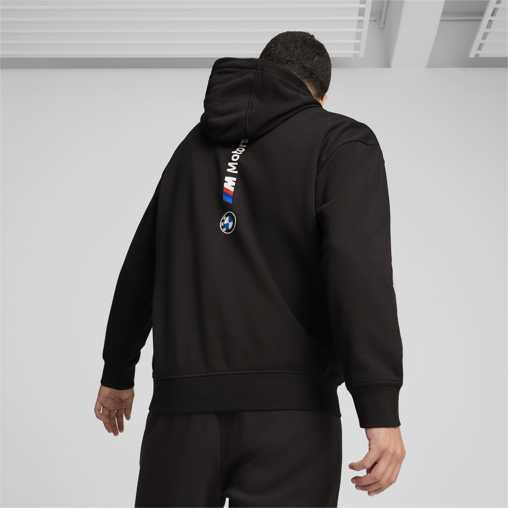 Толстовка Puma Bmw Mms Ess+ Hoodie Fleece (62749801) - фото