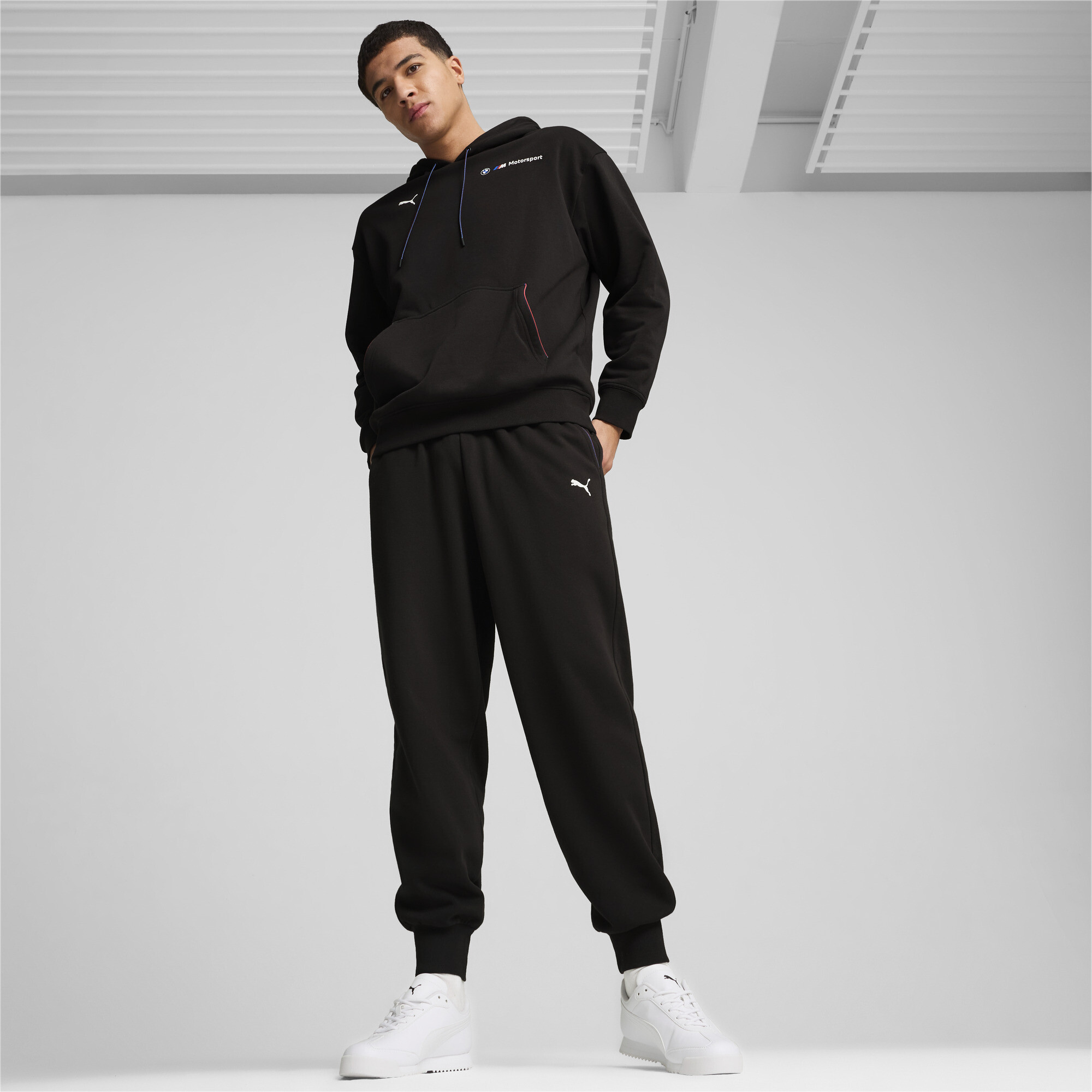 Толстовка Puma Bmw Mms Ess+ Hoodie Fleece (62749801) - фото