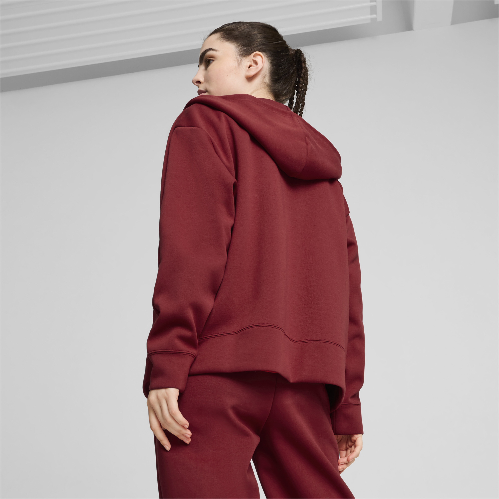 Толстовка Puma Ferrari Style Hooded Sweat Jacket Wmn (62709905) - фото