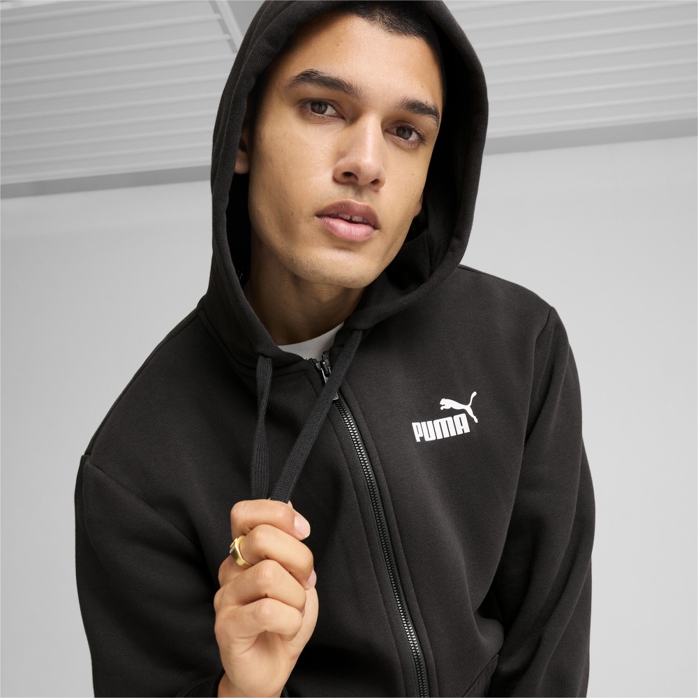 Толстовка Puma Power Graphic Full-Zip Hoodie Fleece (68174001) - фото