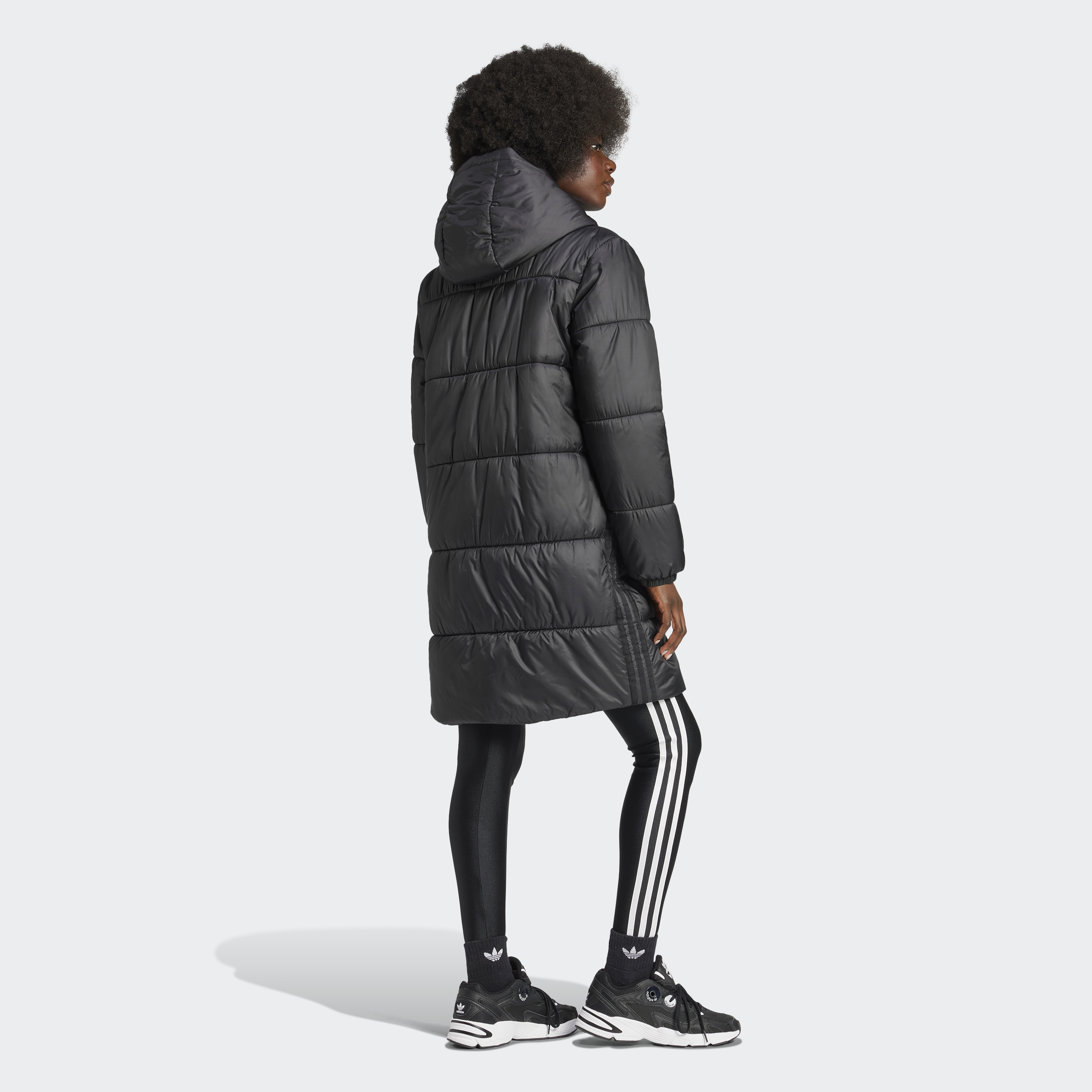 Куртка ADIDAS Adicolor Long Puffer Jacket (IW5858) - фото