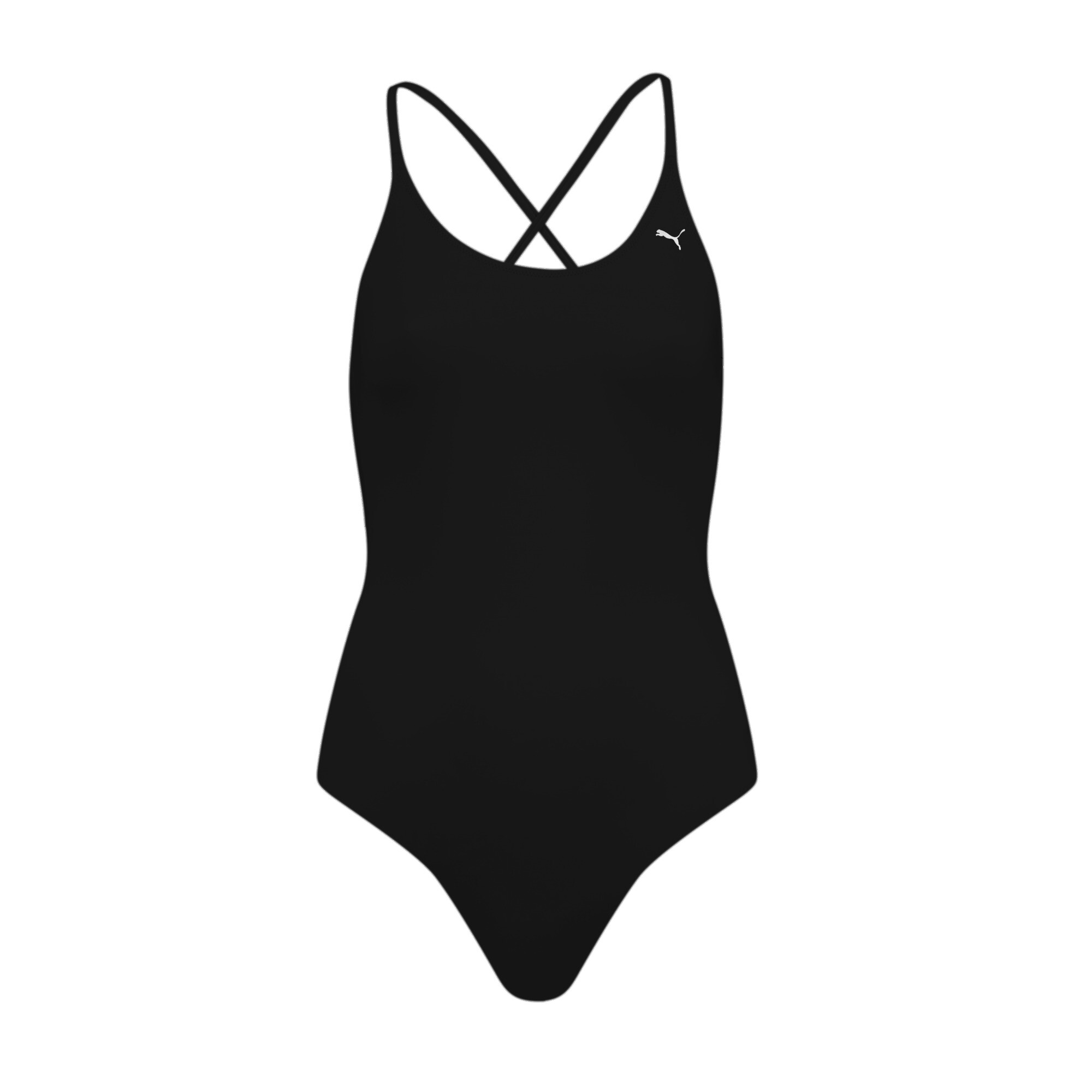 Купальник Puma Swim Women V-Neck Crossback Swimsuit 1P (100001634200) - фото