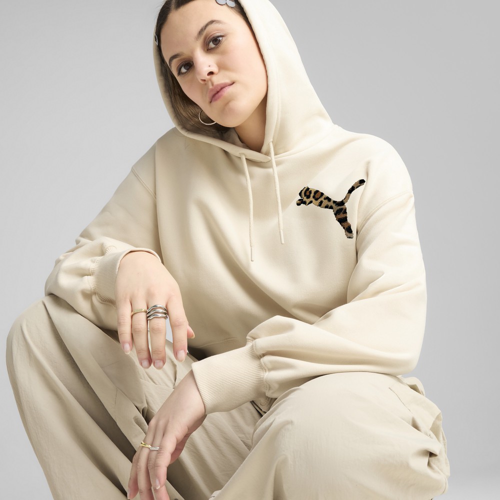 Толстовка Puma Wardrobe Ess Leo Luxe Graphic (63233887) - фото