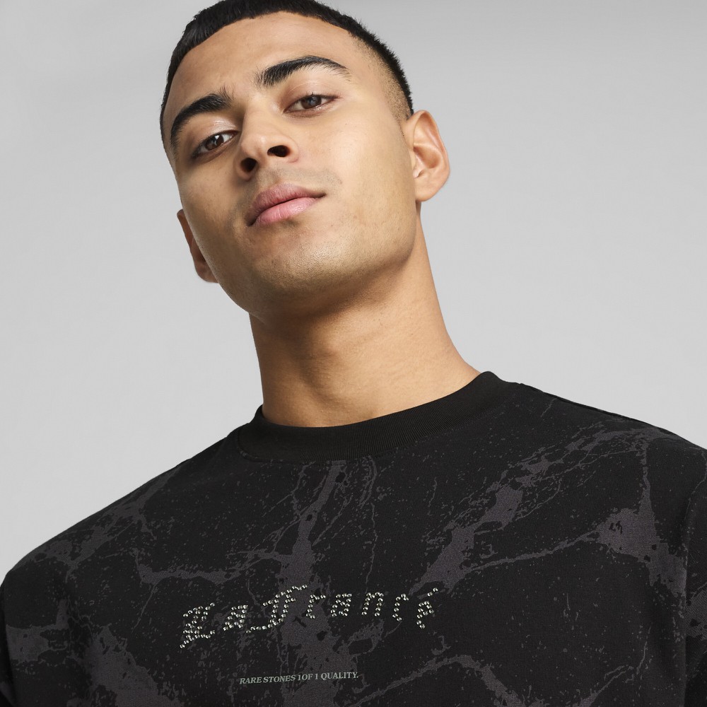 Футболка Puma Hoops X Lafrance Written In Chrome Marble (63077901) - фото