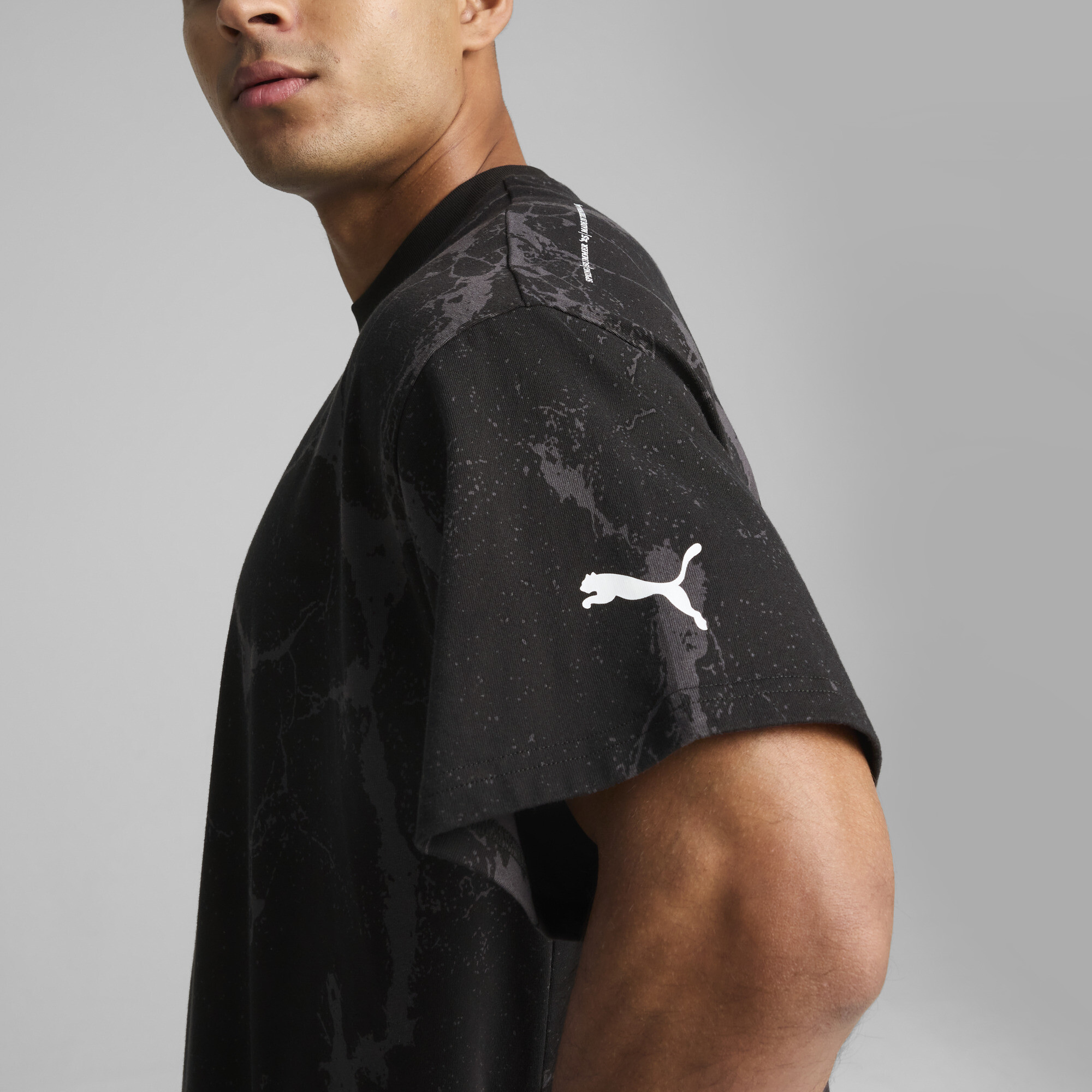 Футболка Puma Hoops X Lafrance Written In Chrome Marble (63077901) - фото