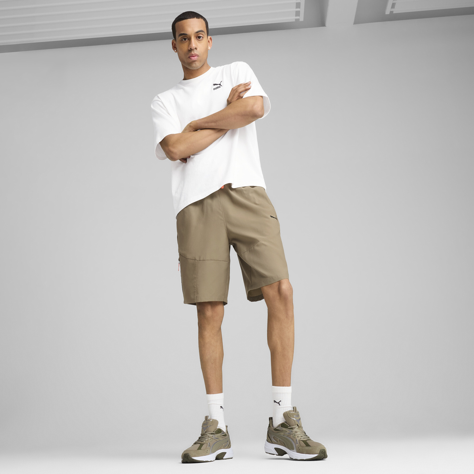 Шорти Puma Pumatech Cargo Woven Shorts 9" (68461083) - фото