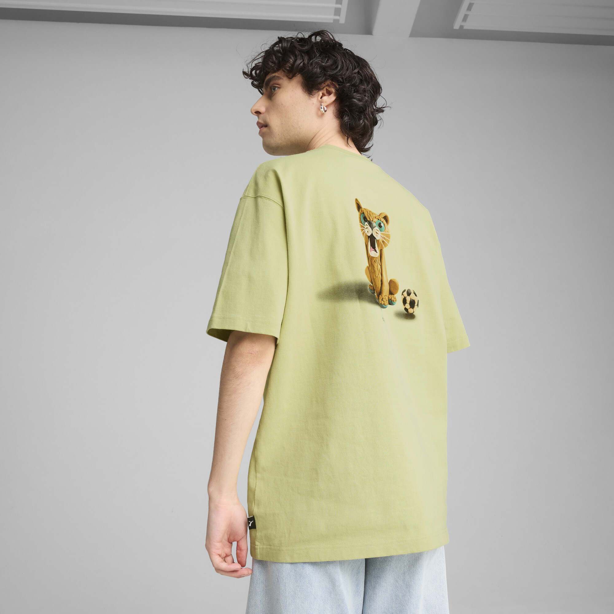 Футболка Puma Graphics The Cat (62941137) - фото