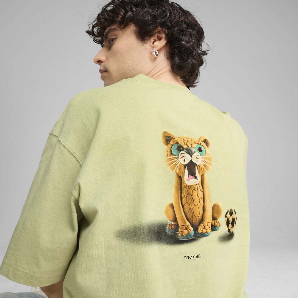 Футболка Puma Graphics The Cat (62941137) - фото