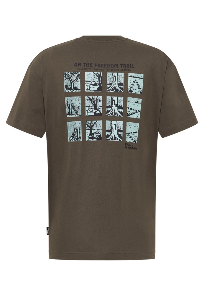 Футболка Jack Wolfskin Trailblazer T M (A63857_T0288) - фото