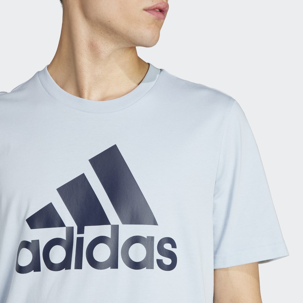 Футболка ADIDAS M Essentials Single Jersey Big Logo (IS1303) - фото