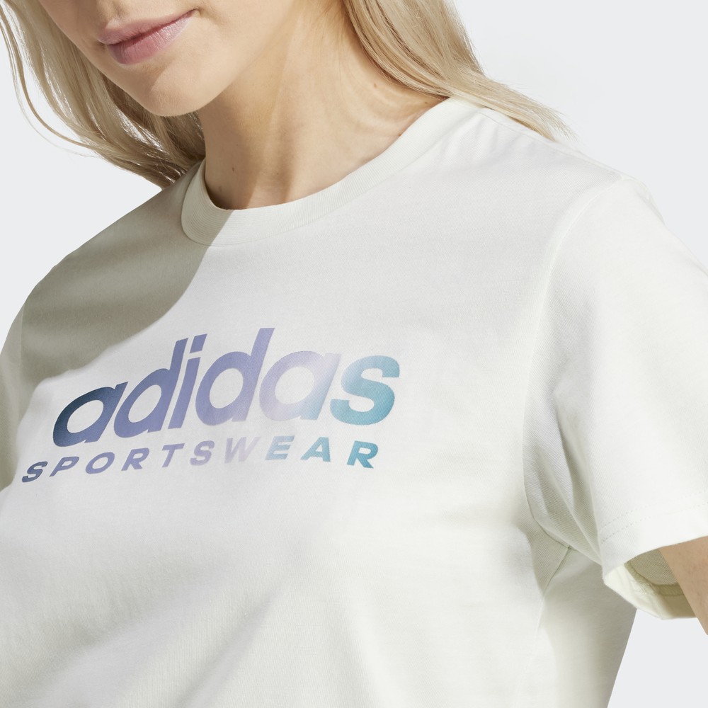 Футболка Adidas W Soft Side Linear (IT1427) - фото