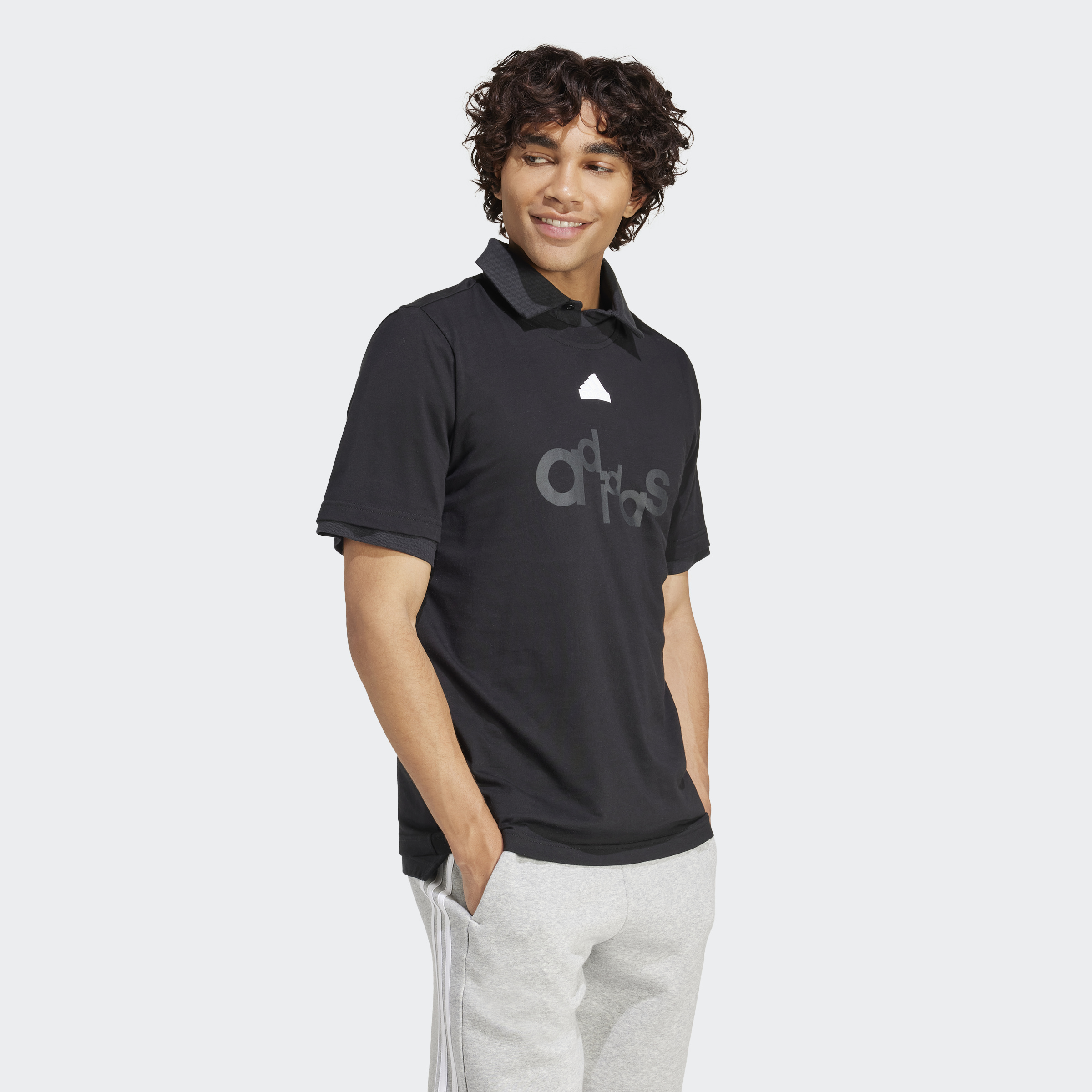 Футболка Adidas Graphic Print Fleece tee (IP3802) - фото