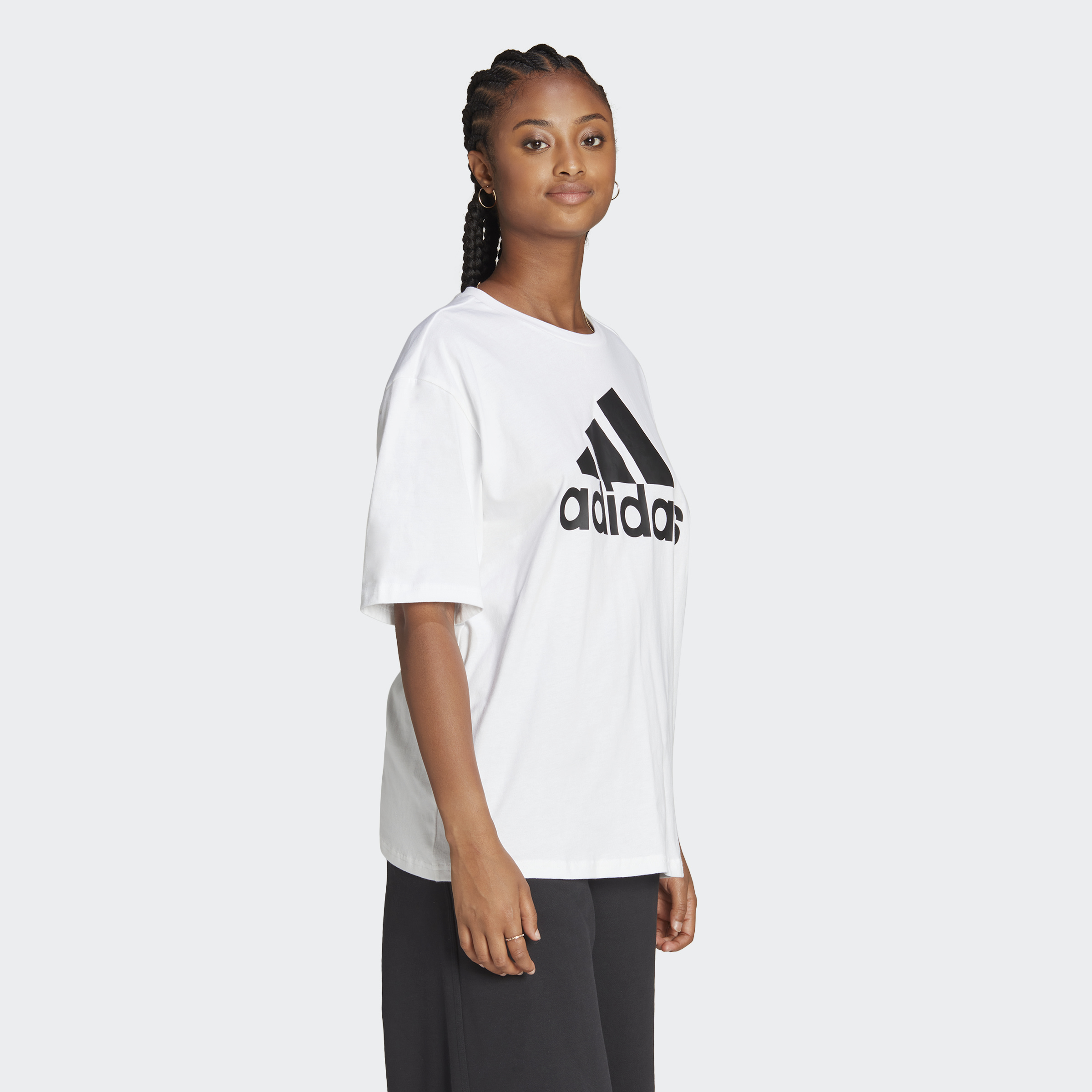 Футболка Adidas Essentials Big Logo Boyfriend Tee (HR4930) - фото