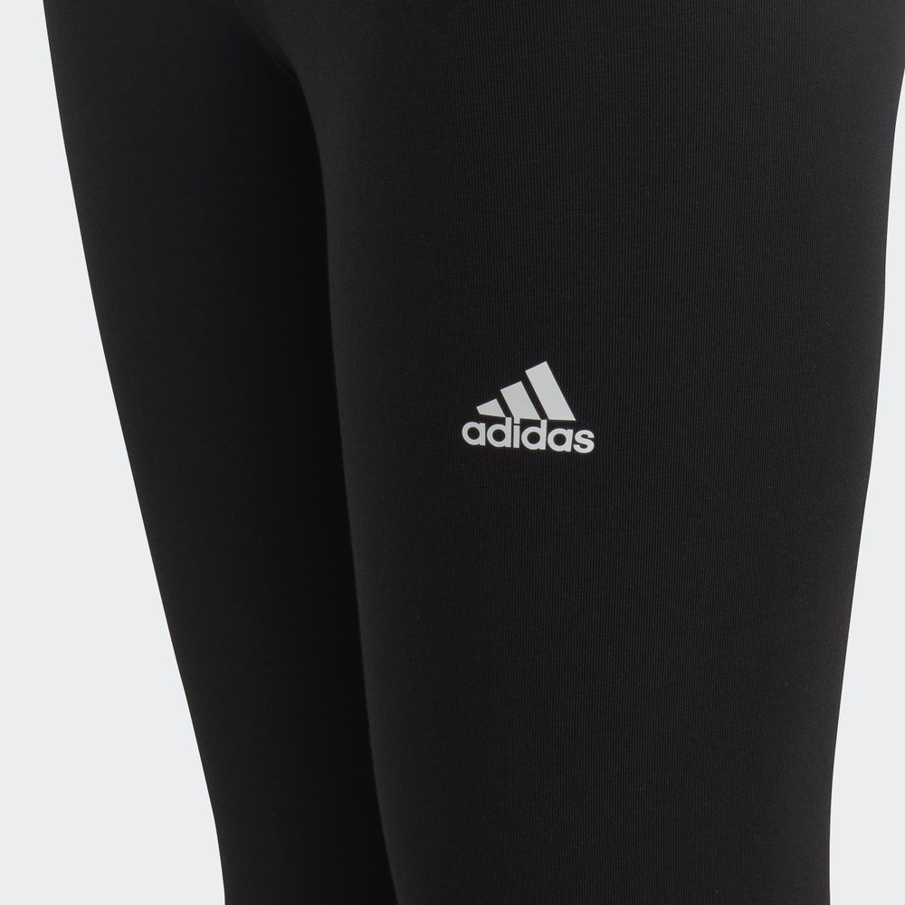 Легінси Adidas Essentials Linear Logo Cotton Tights (IC3579) - фото