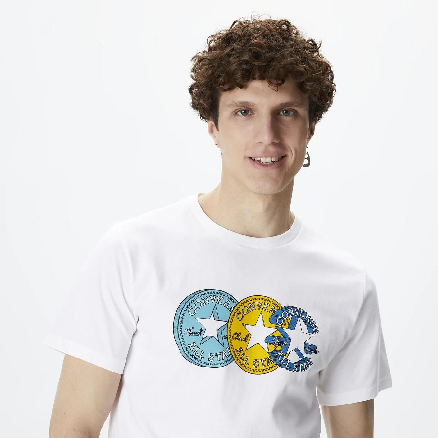 Футболка Converse Chuck Patch Distort Tee (10025973102) - фото