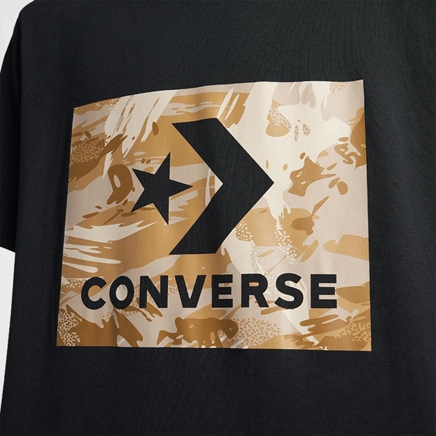 Футболка Converse Star Chevron Brush Stroke Knock Out Camo Fill (10026575001) - фото