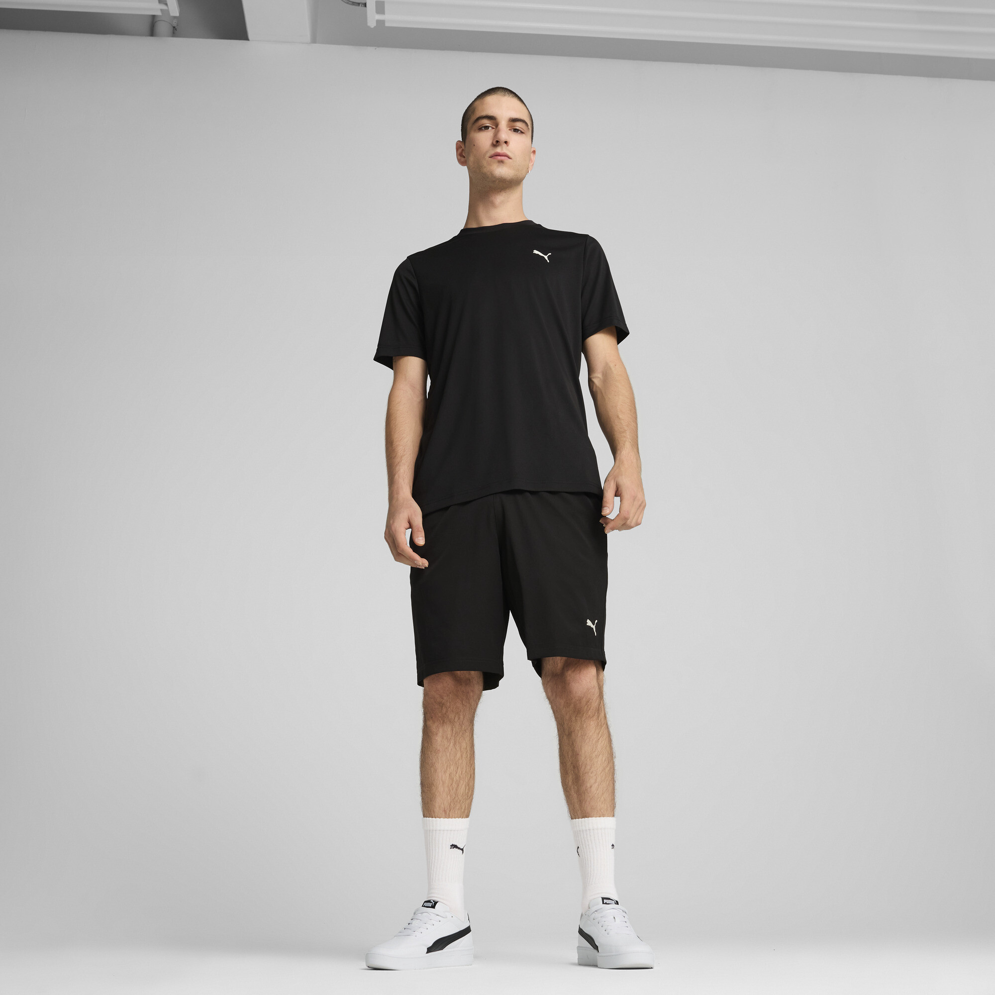 Шорти Puma Ess Logo Woven Shorts 9" (68260401) - фото