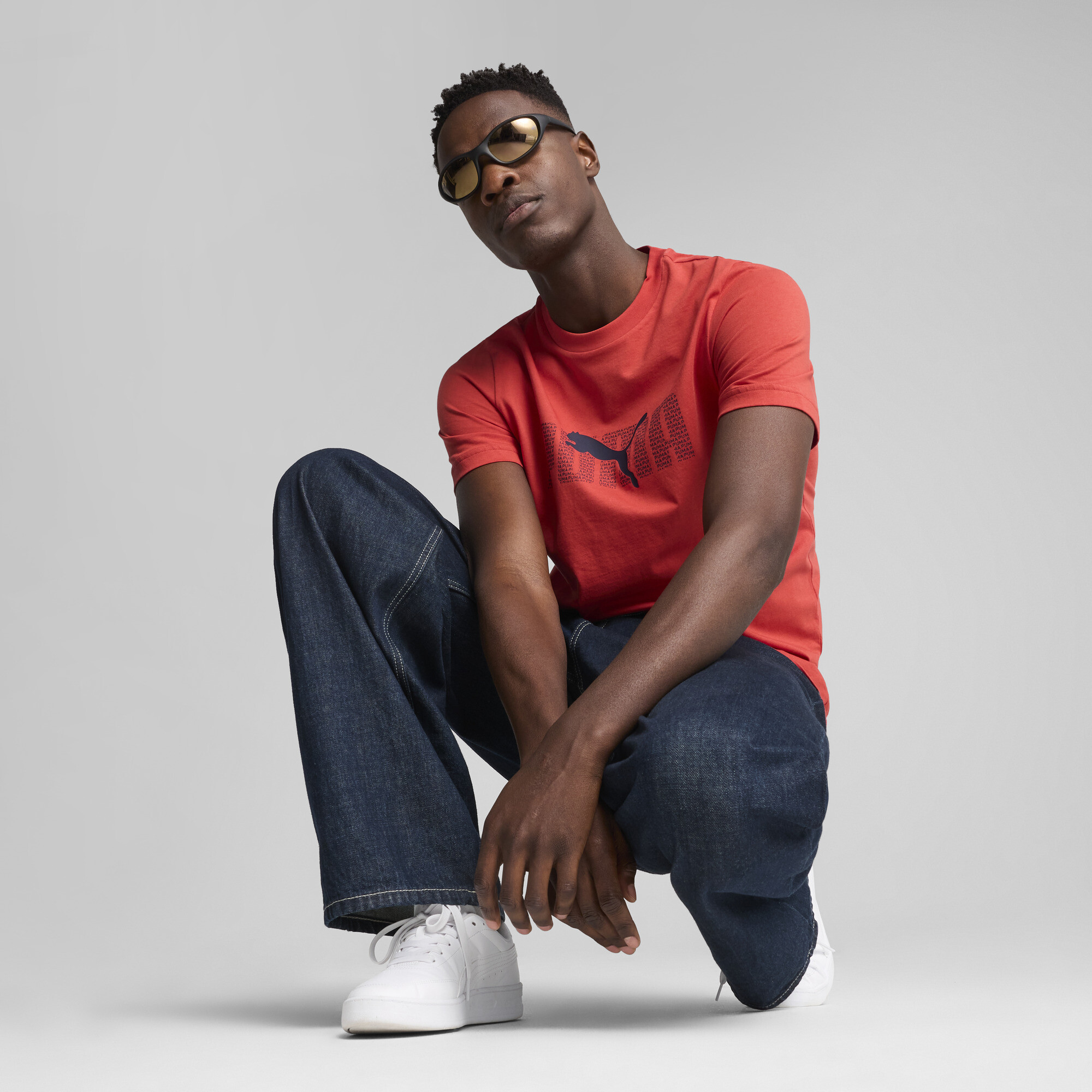 Футболка Puma Ess Logo Lab Tee (68466715) - фото