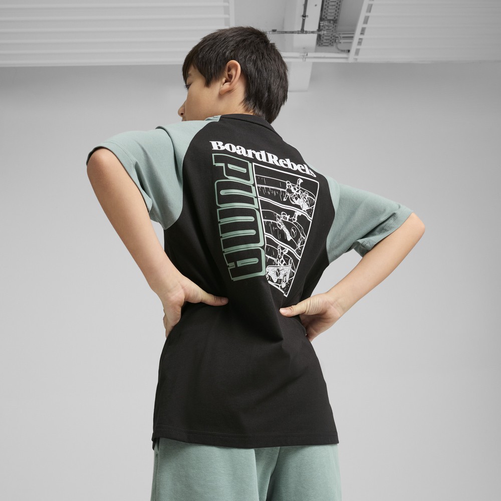 Футболка Puma Mid 90S Graphic Tee Ii B (68514501) - фото