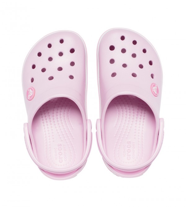Сабо Crocs Crocband Clog K Ballerina pink (2070066GD) - фото