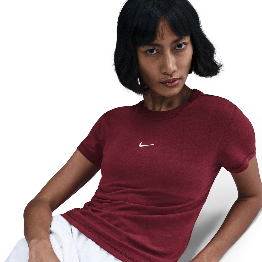 Футболка Nike Sportswear Chill Knit Slim Cropped (HV6525677) - фото