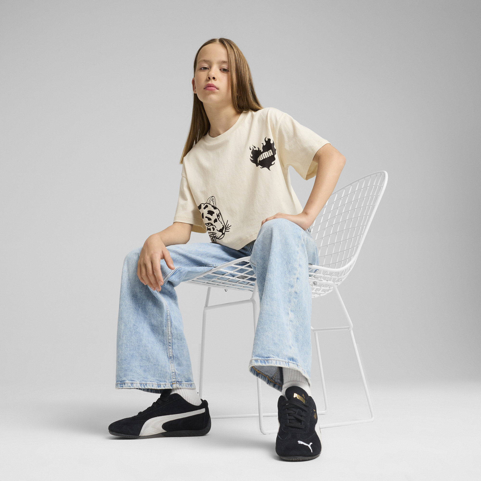 Футболка Puma Ess Graphic Short Length (68511887) - фото