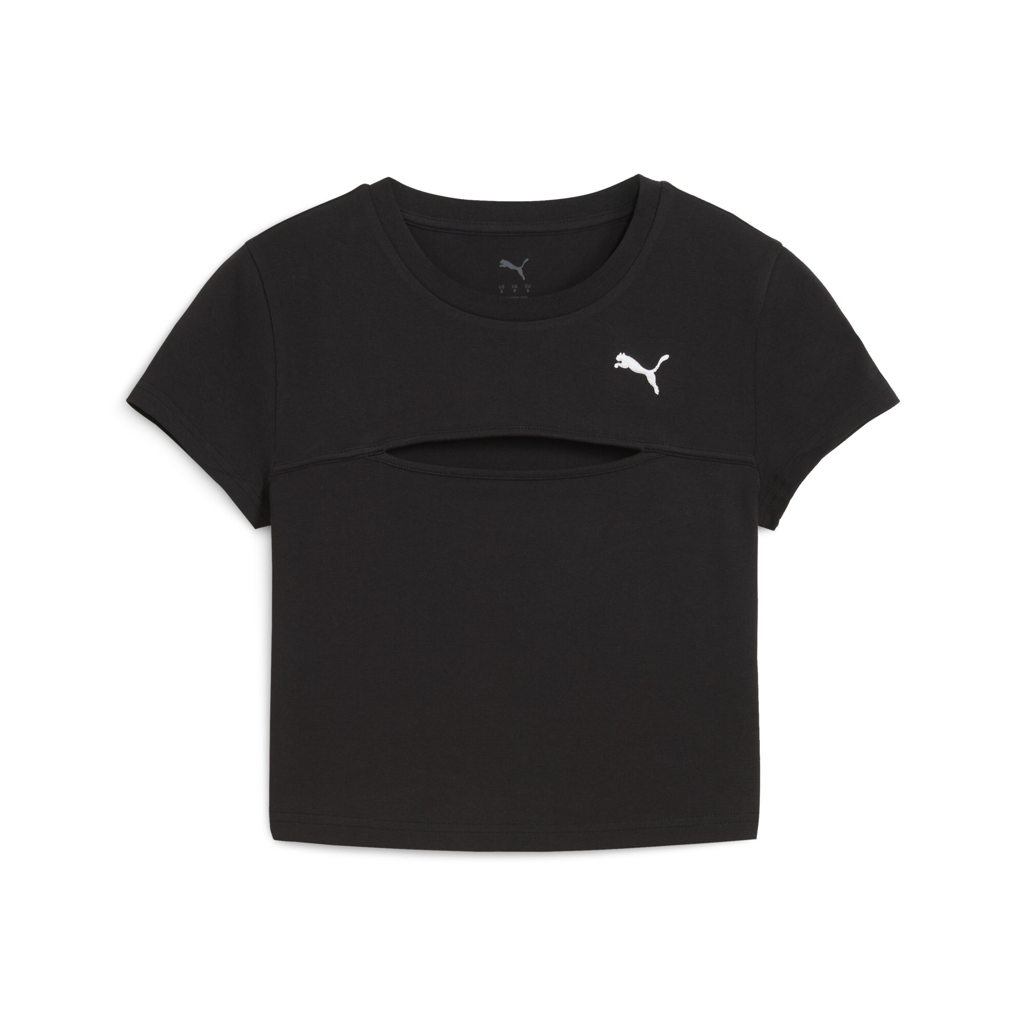 Футболка Puma Wardrobe Ess Cut-Out Baby Tee (63116401) - фото