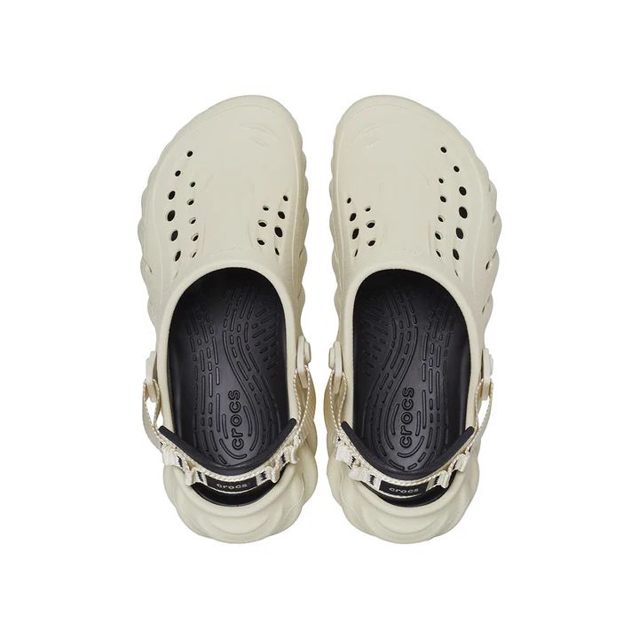 Сабо Crocs Echo Clog Bone| Black (2079372YJ) - фото