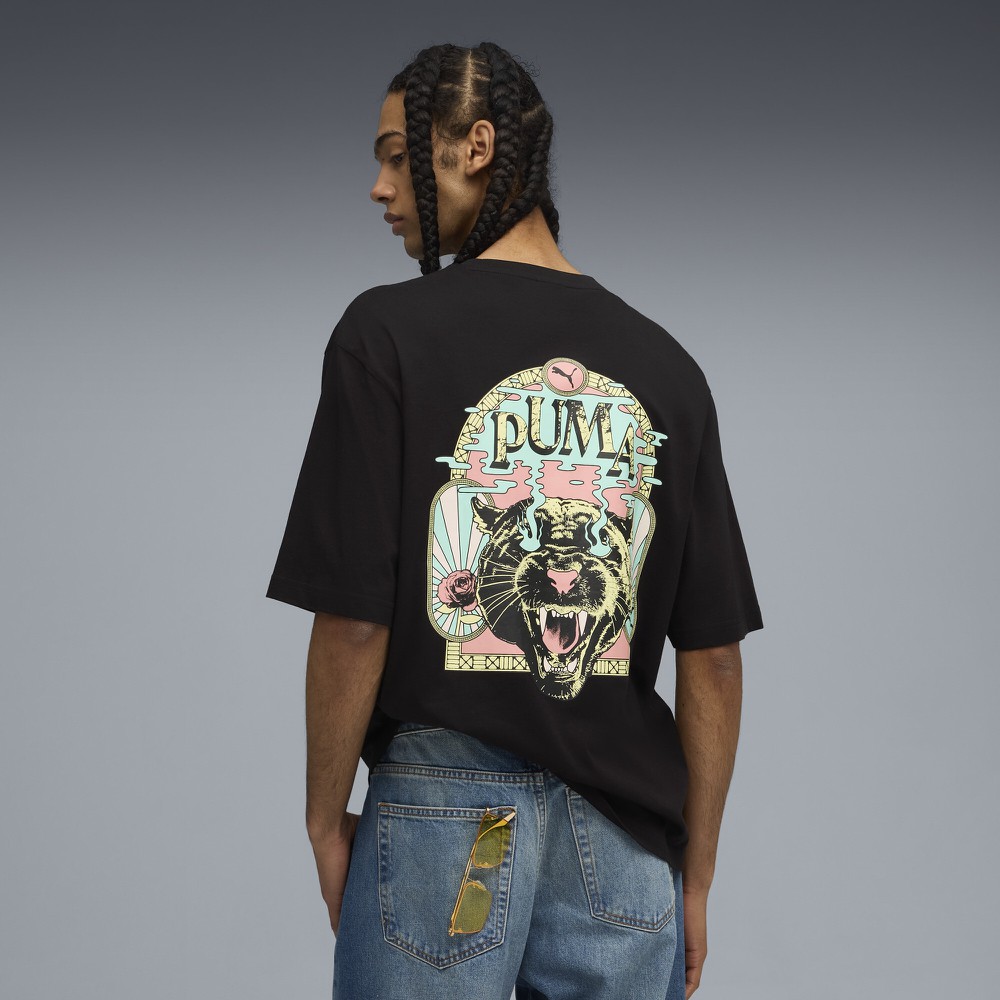 Футболка Puma Graphic Fest Boxy Tee (63211801) - фото