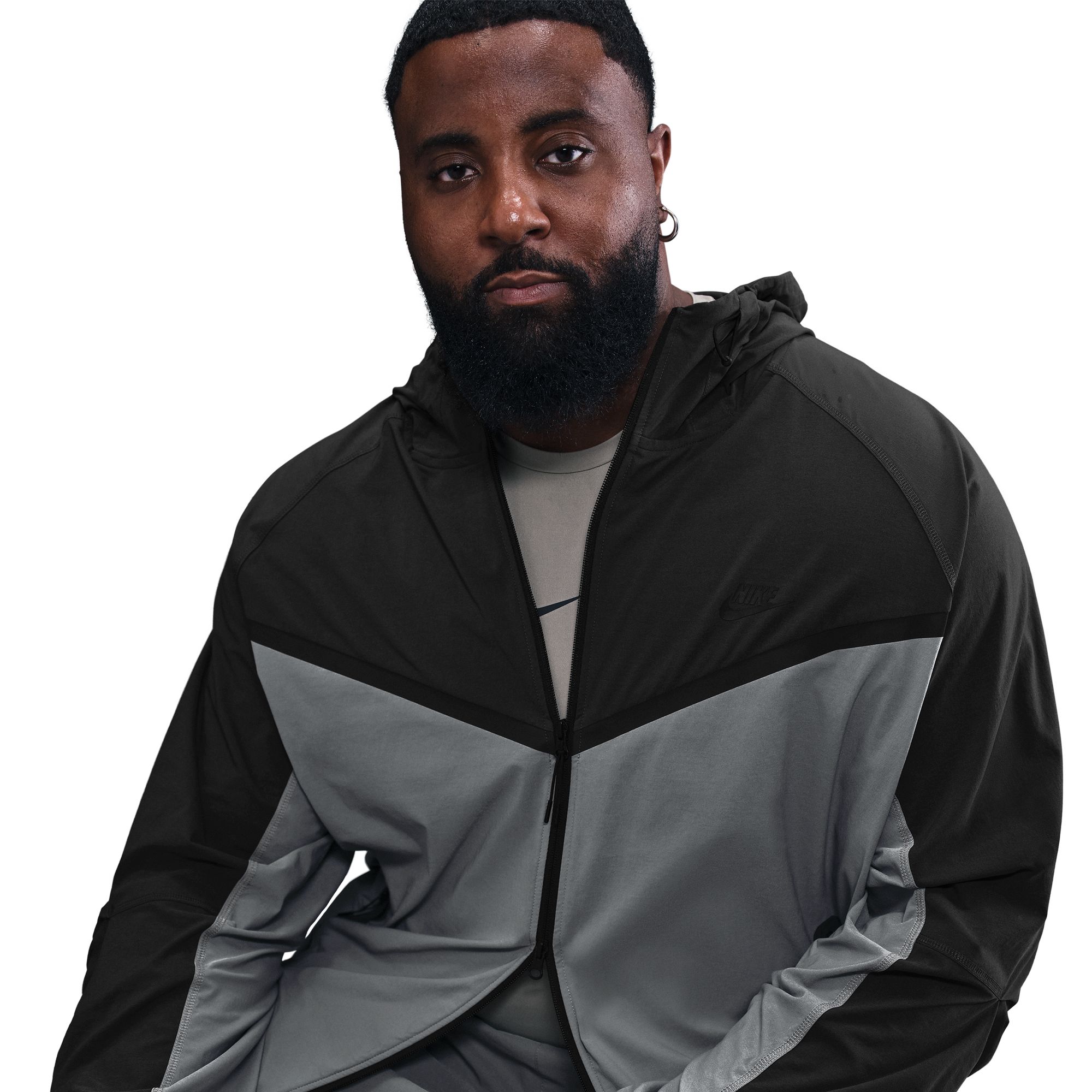 Олімпійка M Nike Tch Wvn Wr Fz Jkt (HM7151065) - фото