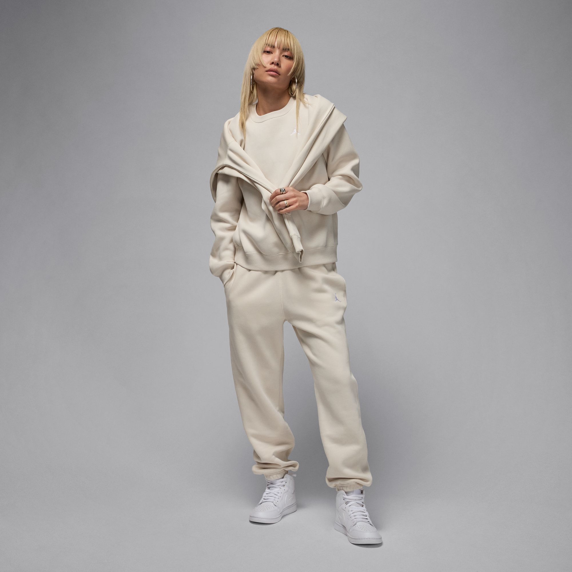 Толстовка W Jordan Brkln Flc Crew 24 (FV7074104) - фото