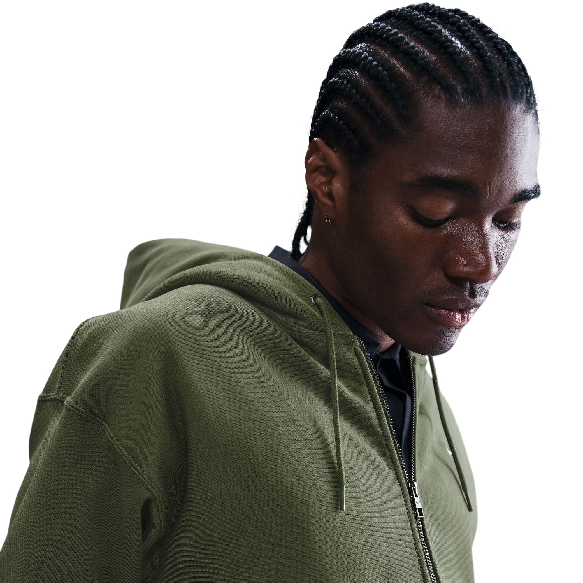 Толстовка Nike M Nl Solo Swsh Bb Fz Hoodie (HV1084222) - фото