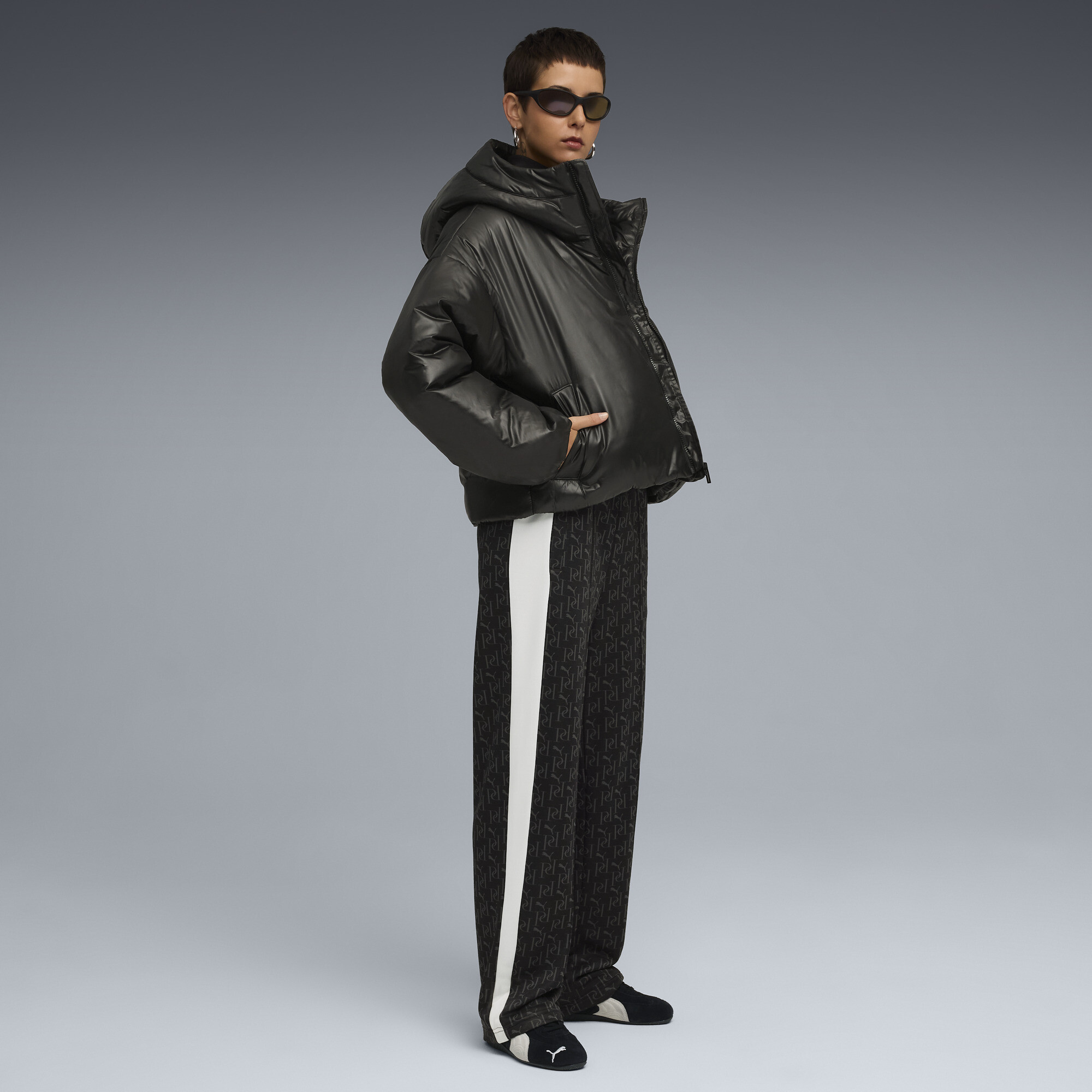 Штани Puma T7 All-Over Print Straight (63432101) - фото