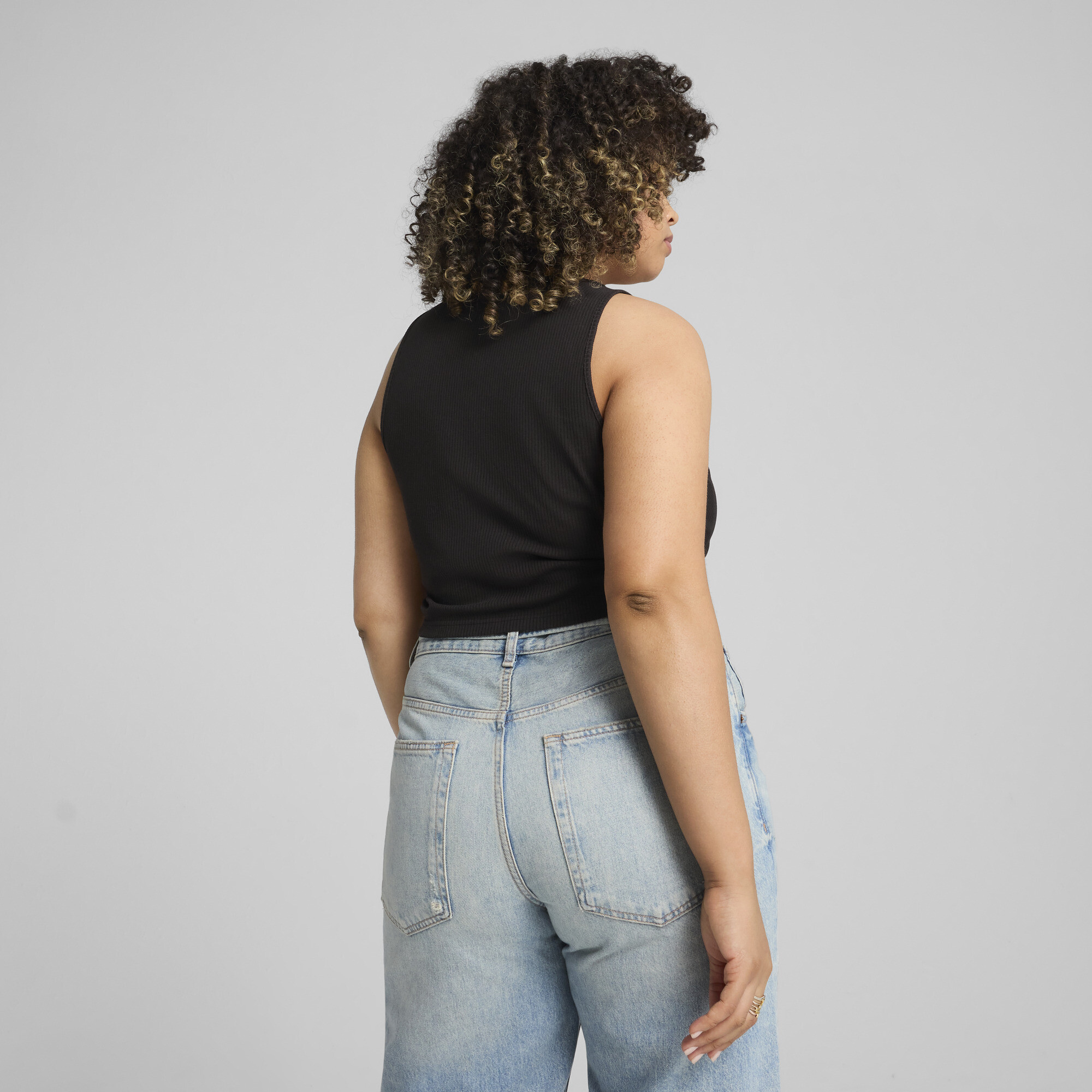 Топ Puma Wardrobe Ess Ribbed Crop (62976501) - фото