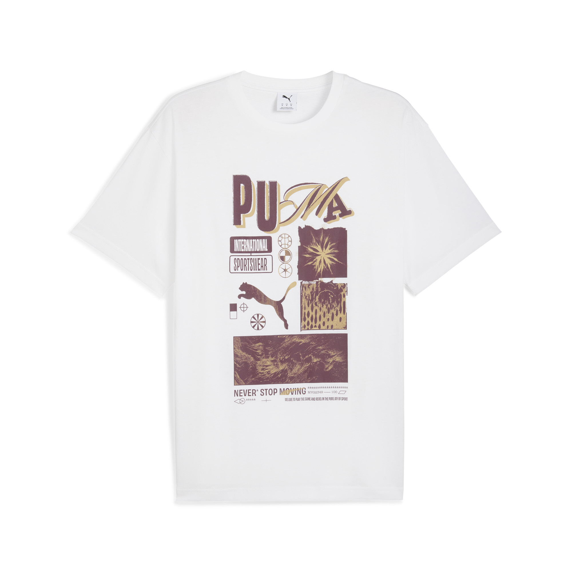 Футболка Puma Graphic Sportswear Relaxed (63211602) - фото