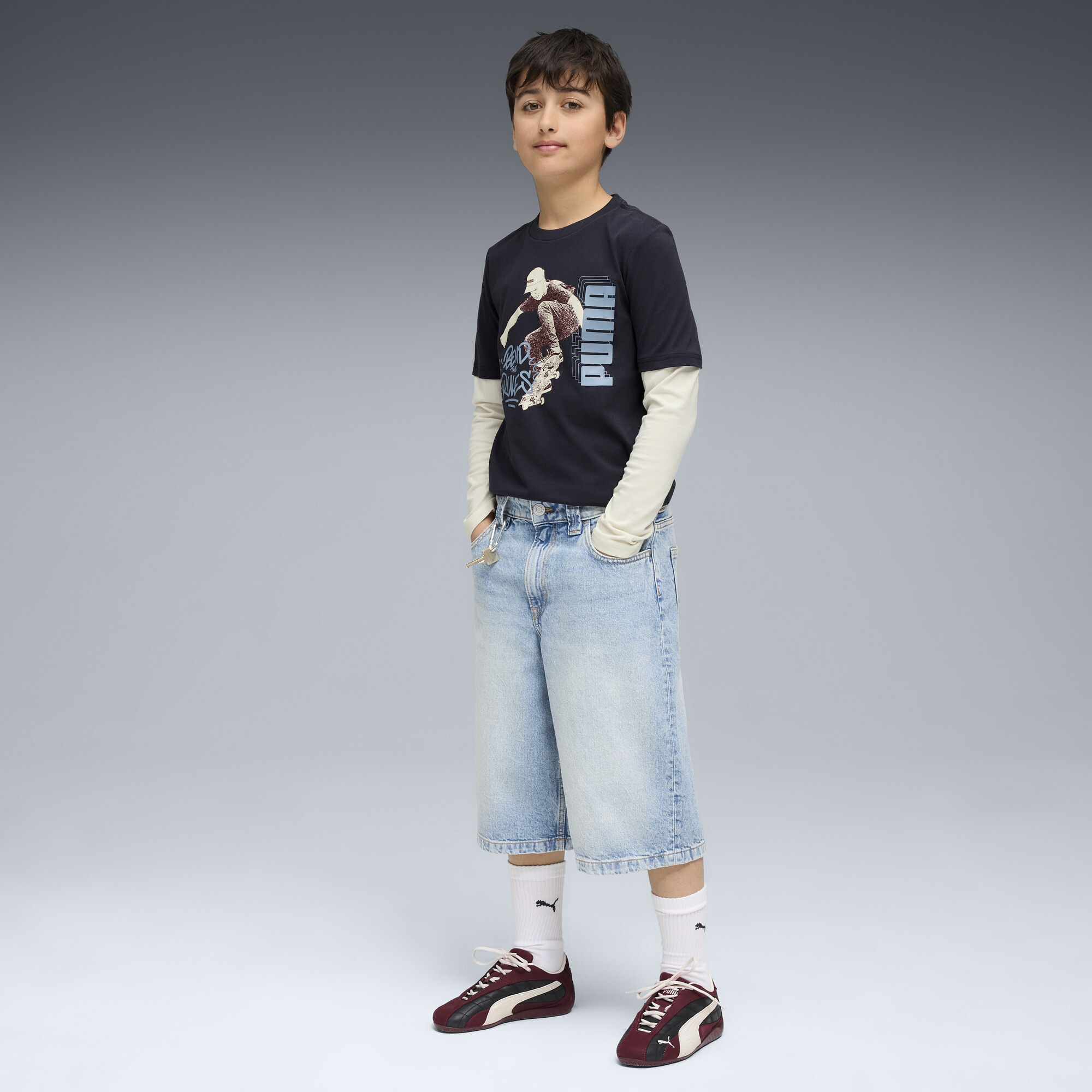 Футболка с длинным рукавом Puma Mid90S Layered (68846716) - фото