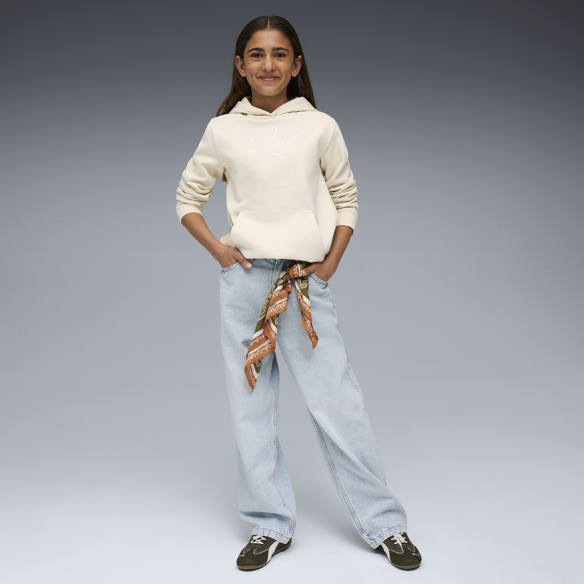 Толстовка Puma Ess Script FL G (68872887) - фото