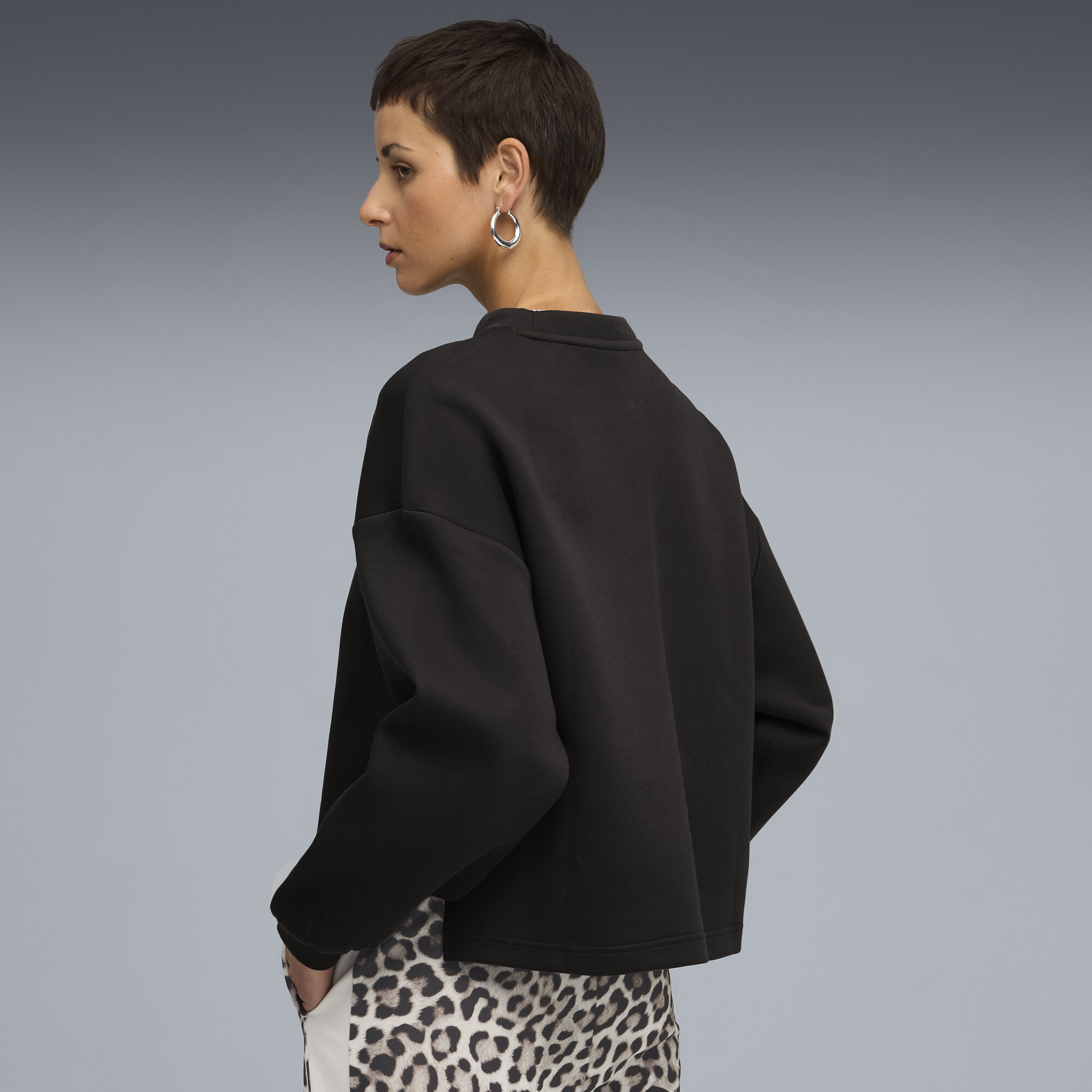 Толстовка Puma Wardrobe Ess Oversized Crew (63205001) - фото