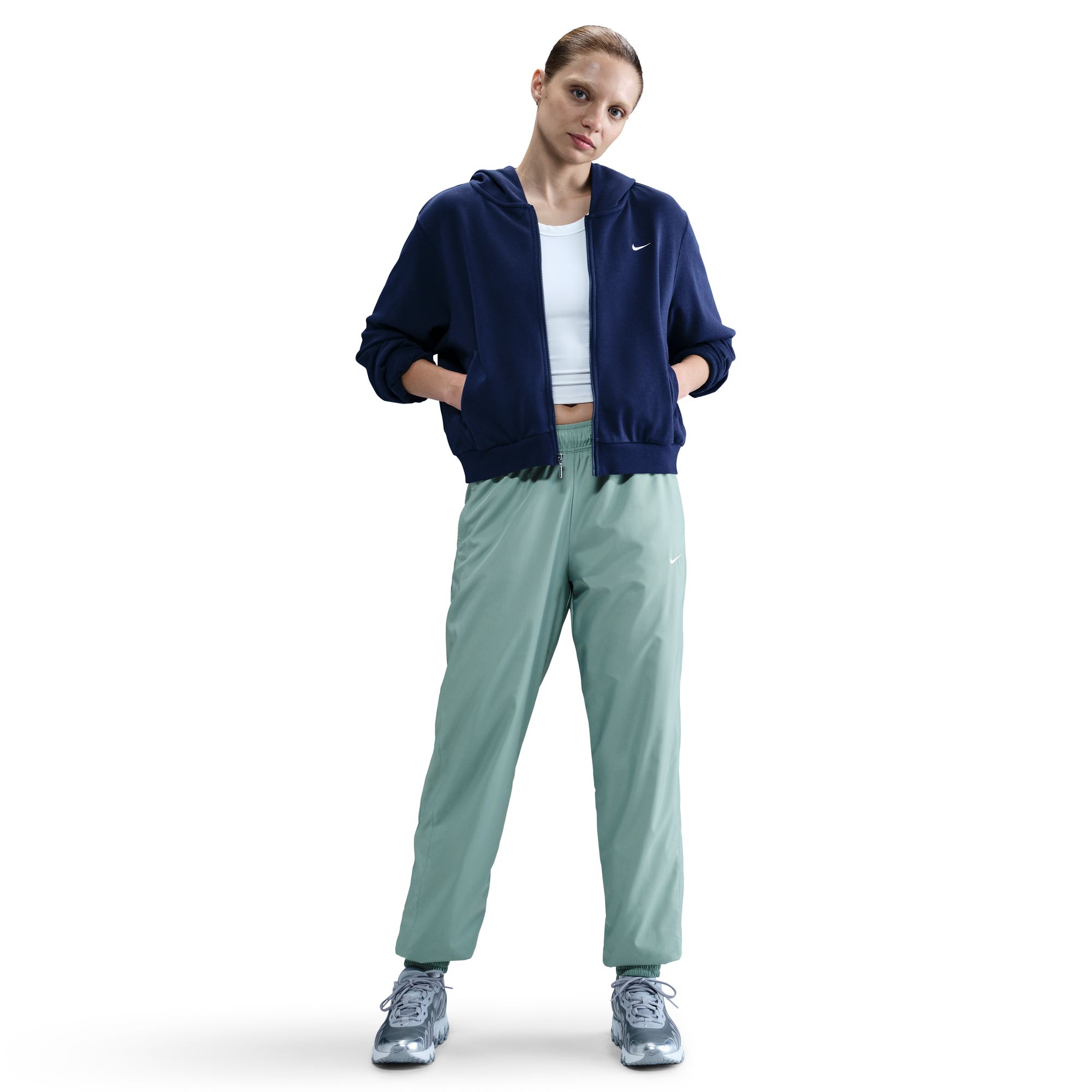 Штани Nike Sportswear Classic Wovens UV Mid-Rise Loose (FV7660017) - фото