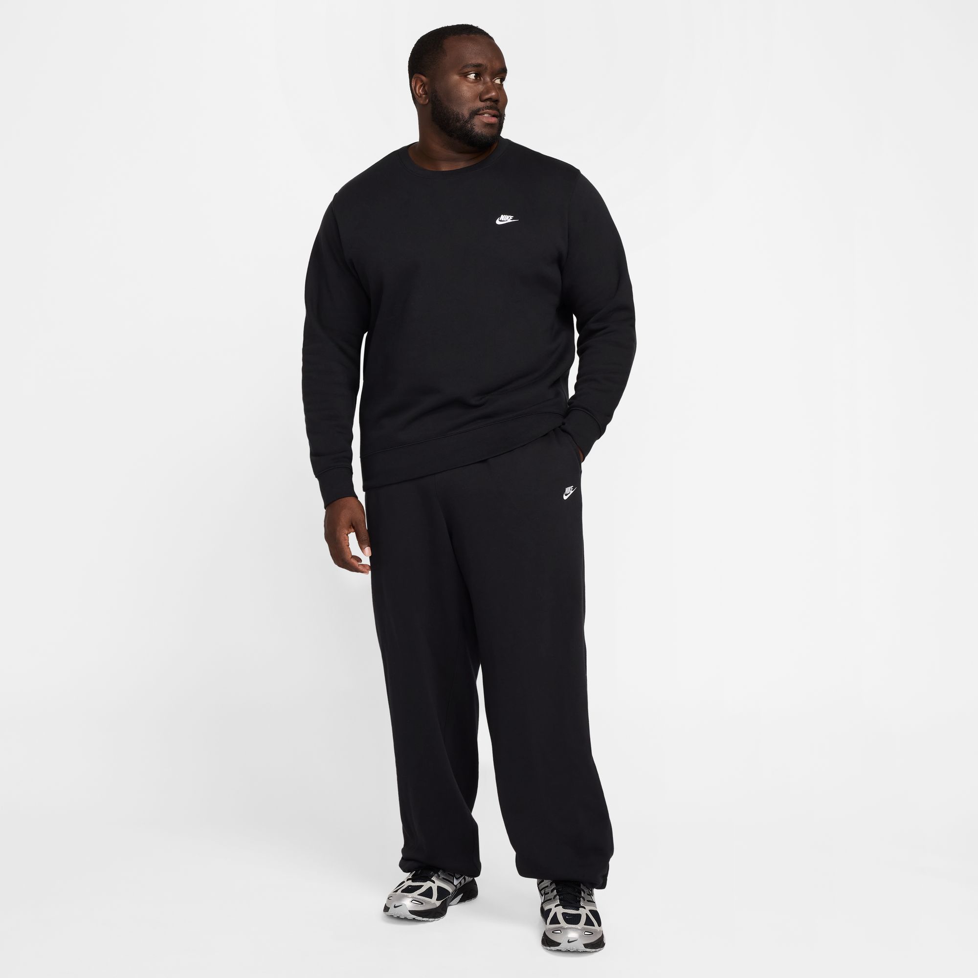 Толстовка Nike Club Fleece Crew (FN3886010) - фото