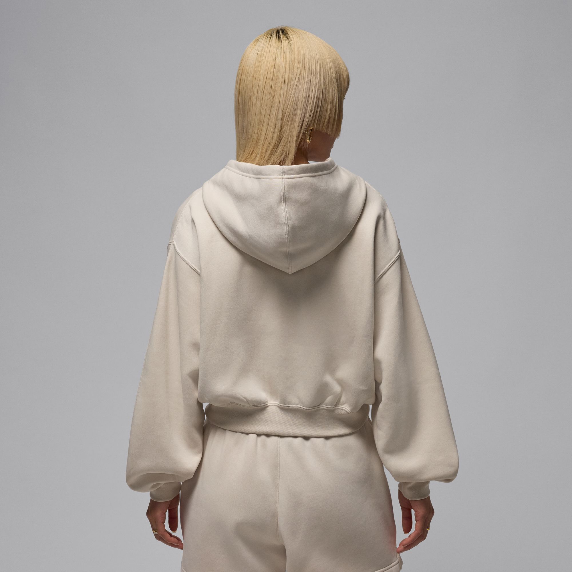 Толстовка Jordan Brooklyn Fleece Cropped Full-Zip (IH3351104) - фото