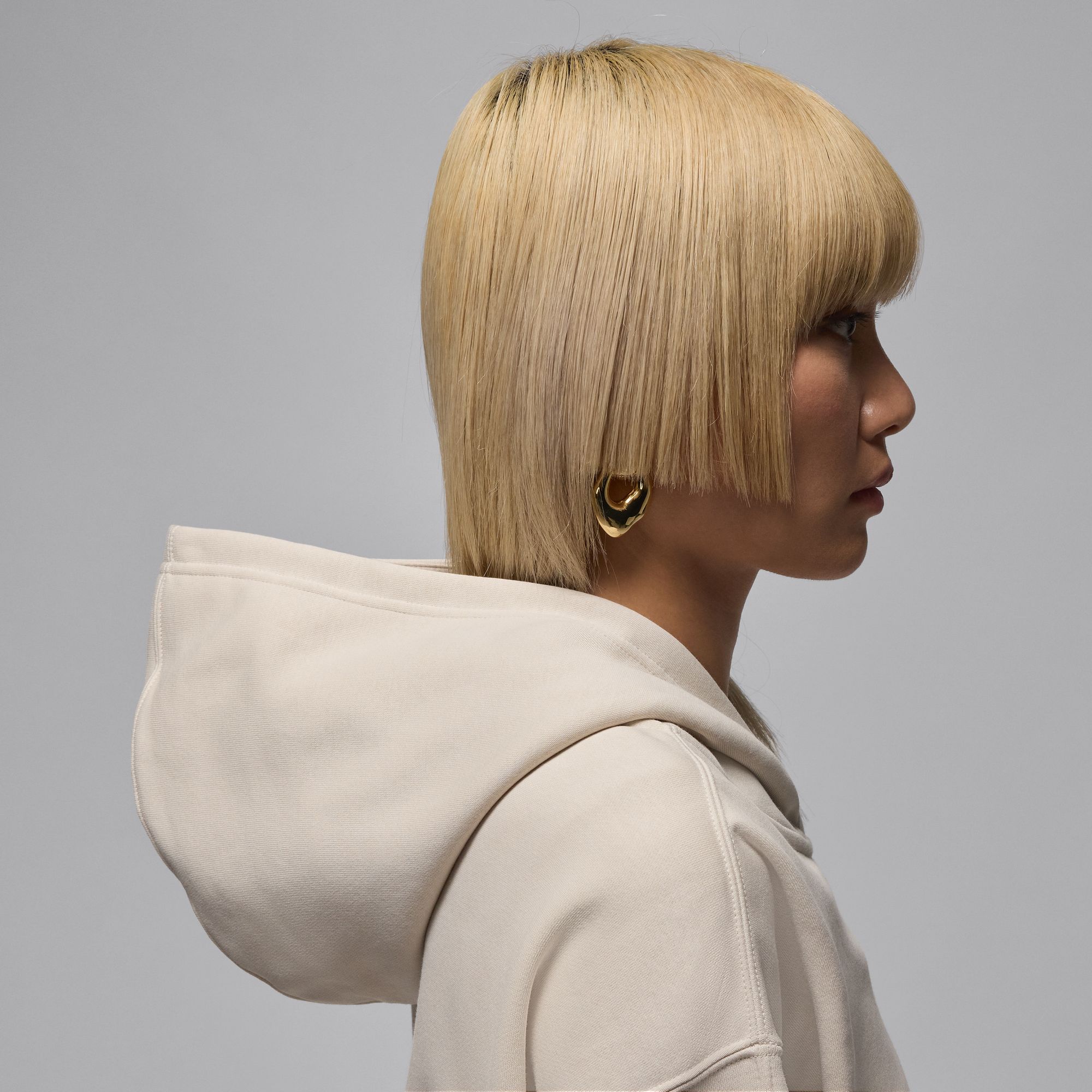 Толстовка Jordan Brooklyn Fleece Cropped Full-Zip (IH3351104) - фото