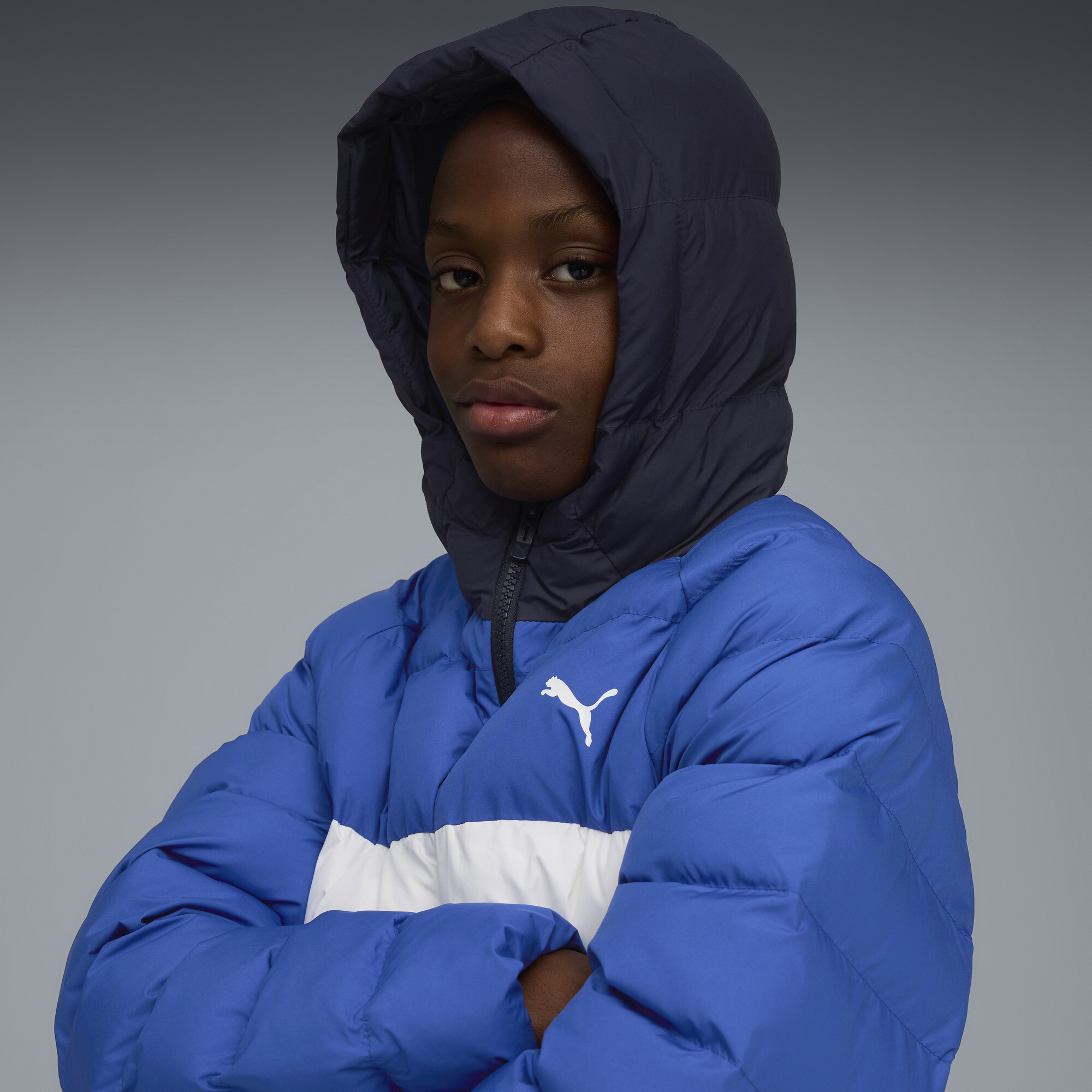 Куртка Puma Synthetic Hooded Puffer (68840413) - фото