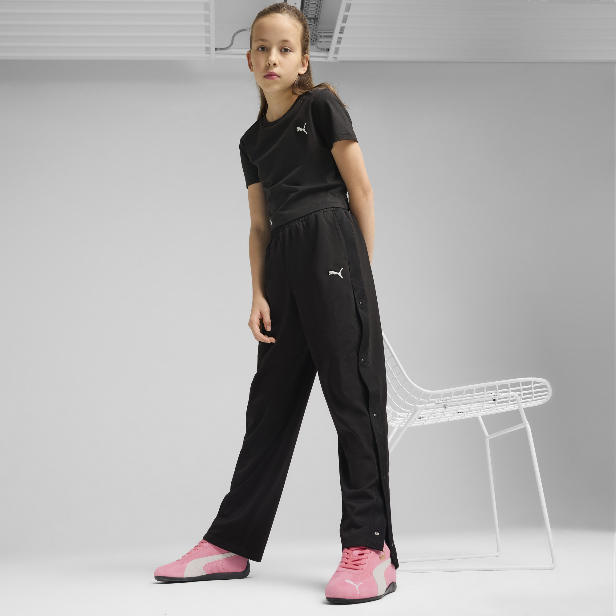 Штани Puma Wardrobe Ess Relaxed Popper (62989701) - фото